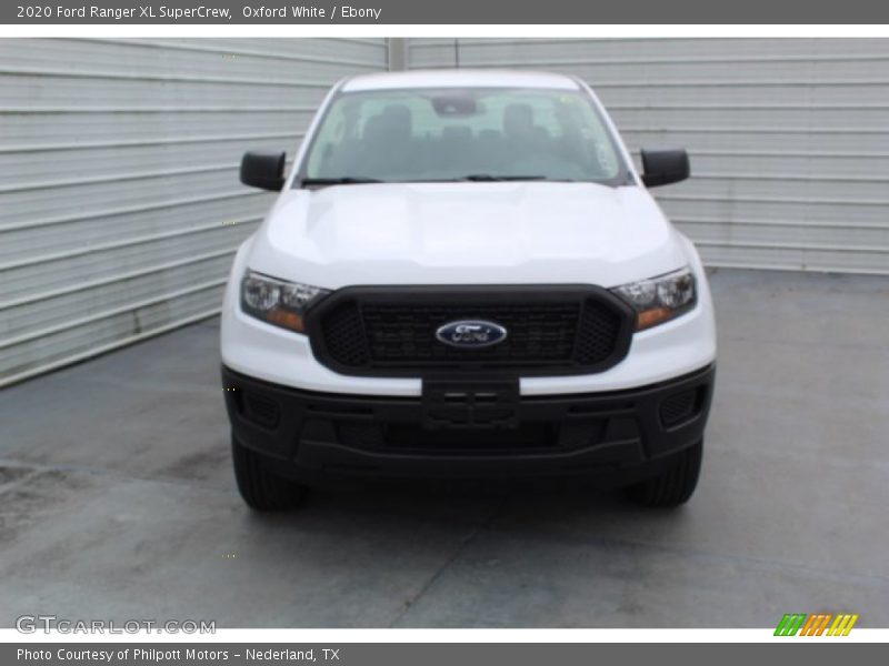 Oxford White / Ebony 2020 Ford Ranger XL SuperCrew