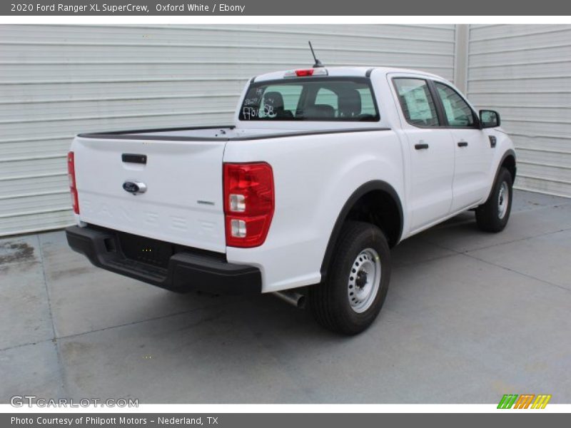 Oxford White / Ebony 2020 Ford Ranger XL SuperCrew