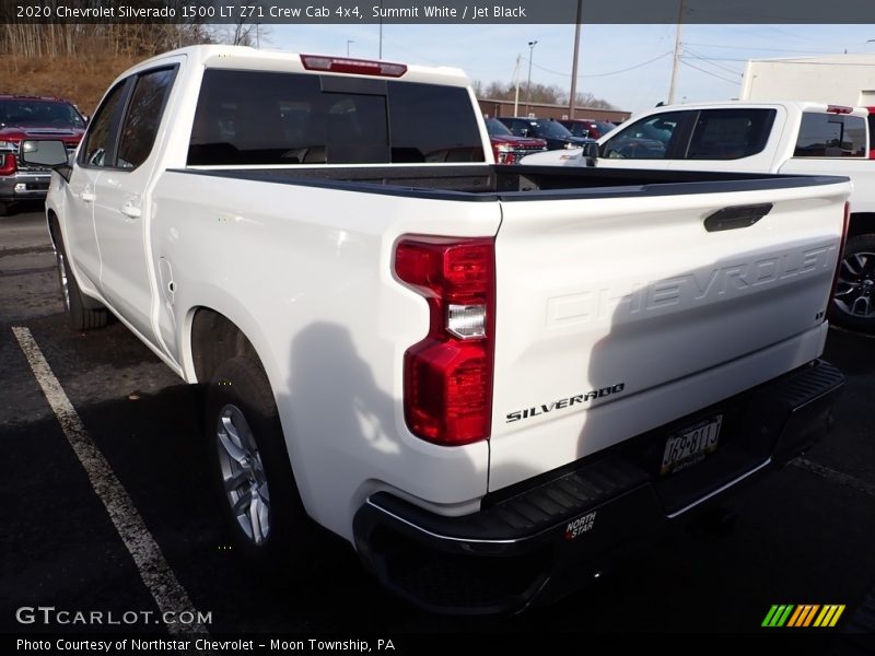 Summit White / Jet Black 2020 Chevrolet Silverado 1500 LT Z71 Crew Cab 4x4