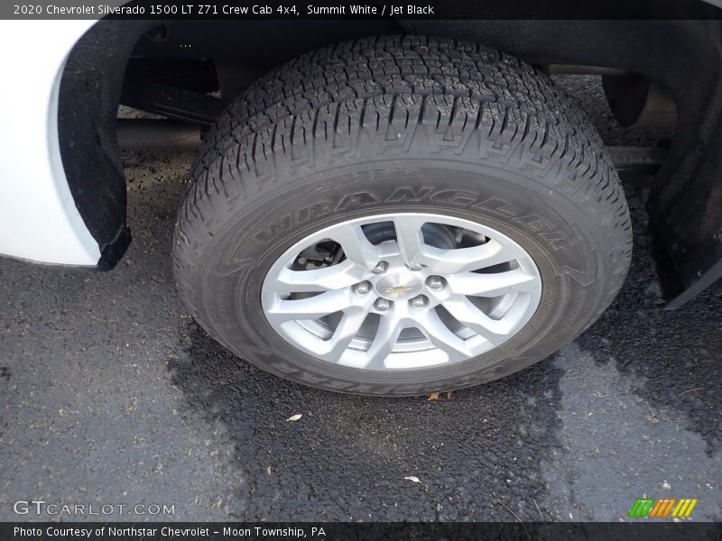 Summit White / Jet Black 2020 Chevrolet Silverado 1500 LT Z71 Crew Cab 4x4