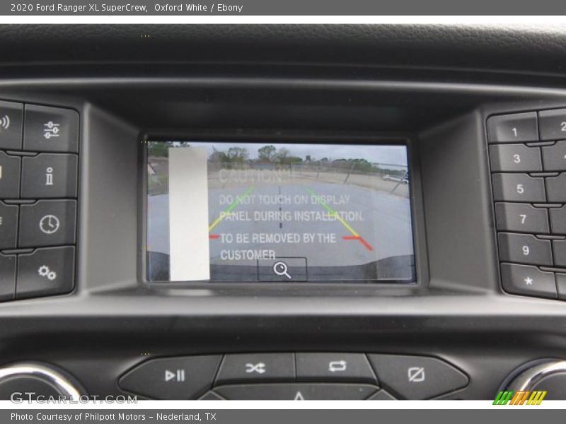 Oxford White / Ebony 2020 Ford Ranger XL SuperCrew