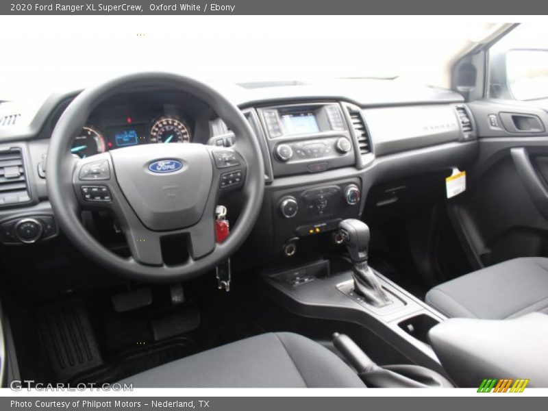 Oxford White / Ebony 2020 Ford Ranger XL SuperCrew