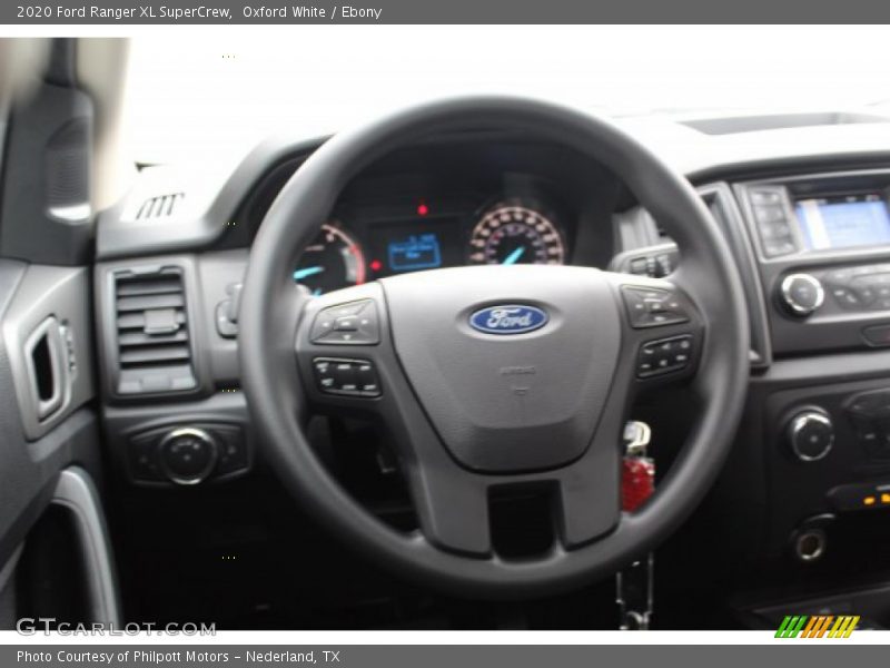 Oxford White / Ebony 2020 Ford Ranger XL SuperCrew