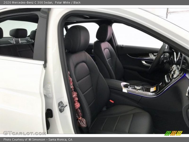 Polar White / Black 2020 Mercedes-Benz C 300 Sedan