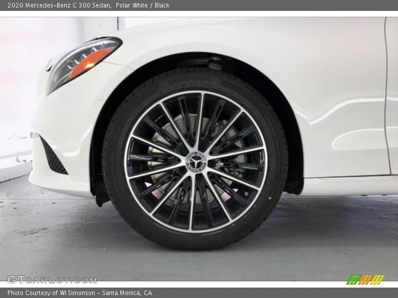 Polar White / Black 2020 Mercedes-Benz C 300 Sedan