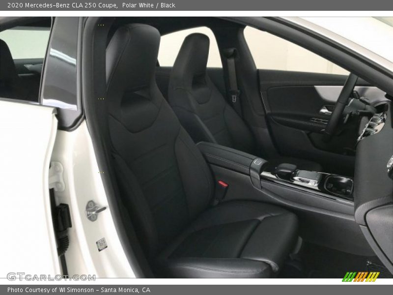 Polar White / Black 2020 Mercedes-Benz CLA 250 Coupe