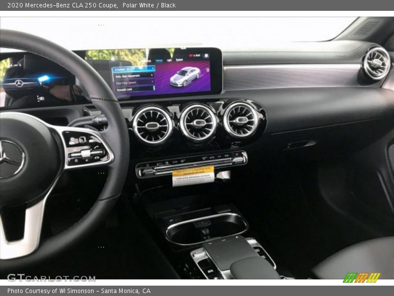 Polar White / Black 2020 Mercedes-Benz CLA 250 Coupe