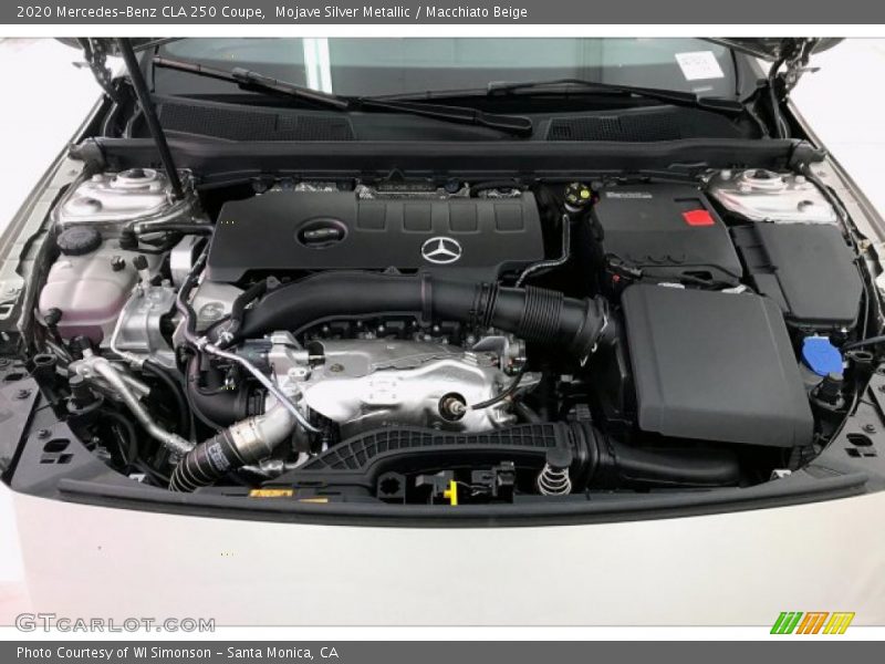 Mojave Silver Metallic / Macchiato Beige 2020 Mercedes-Benz CLA 250 Coupe