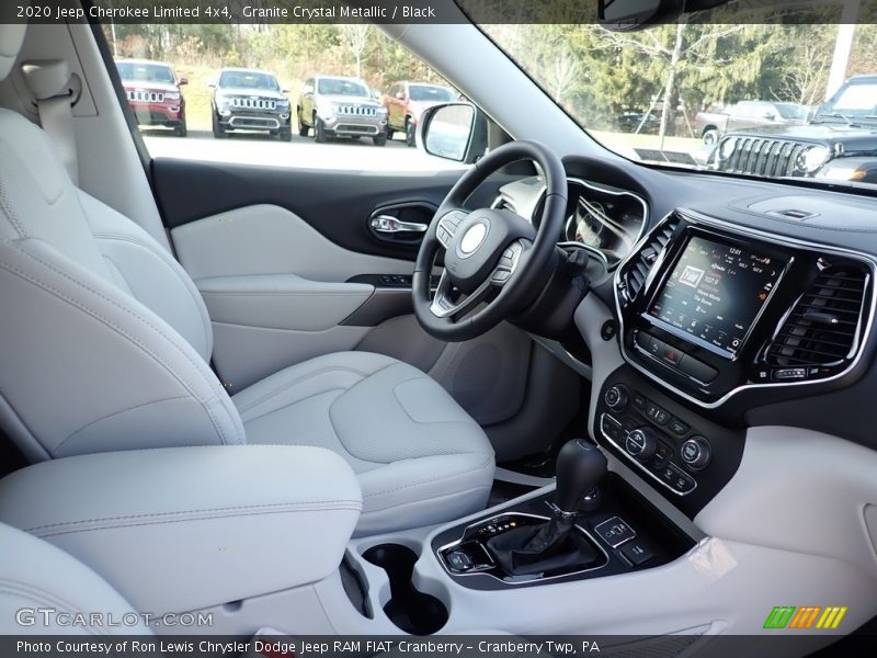 Front Seat of 2020 Cherokee Limited 4x4