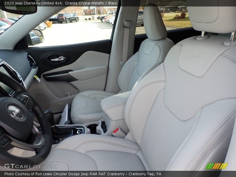 Front Seat of 2020 Cherokee Limited 4x4