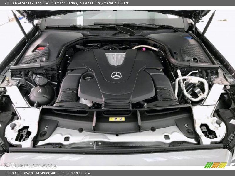 Selenite Grey Metallic / Black 2020 Mercedes-Benz E 450 4Matic Sedan