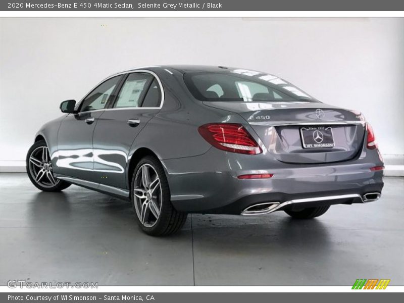 Selenite Grey Metallic / Black 2020 Mercedes-Benz E 450 4Matic Sedan