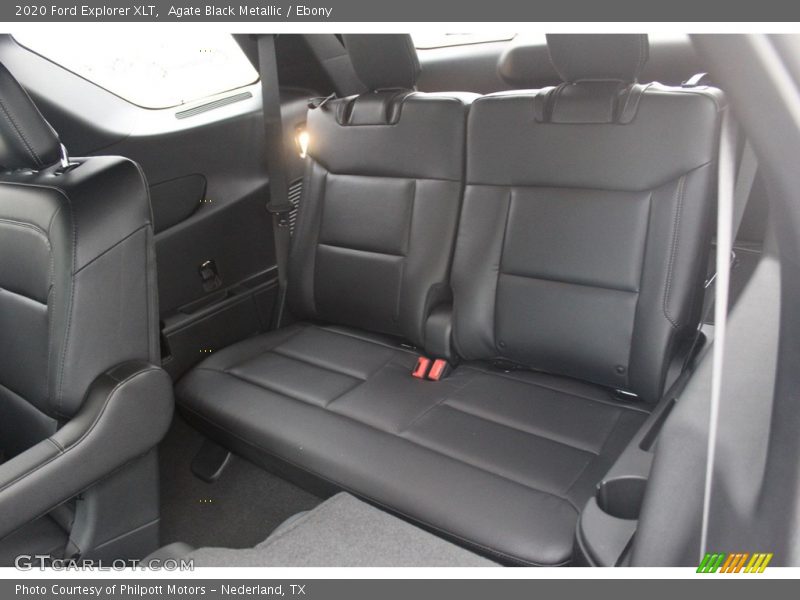 Agate Black Metallic / Ebony 2020 Ford Explorer XLT
