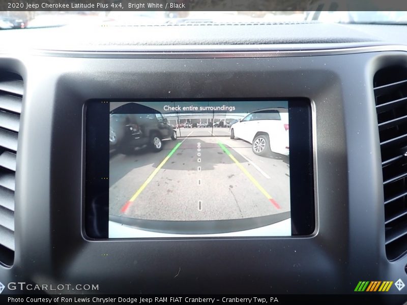Bright White / Black 2020 Jeep Cherokee Latitude Plus 4x4