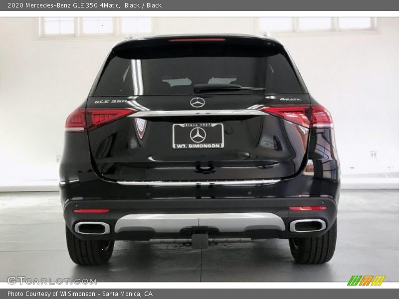 Black / Black 2020 Mercedes-Benz GLE 350 4Matic