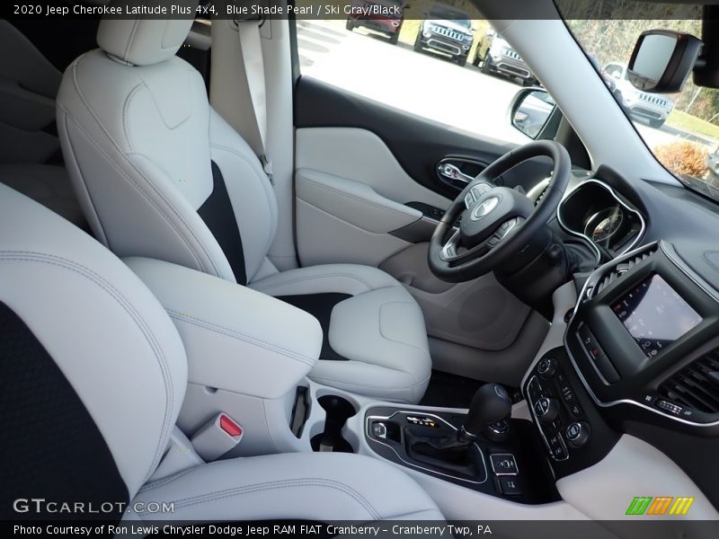 Front Seat of 2020 Cherokee Latitude Plus 4x4