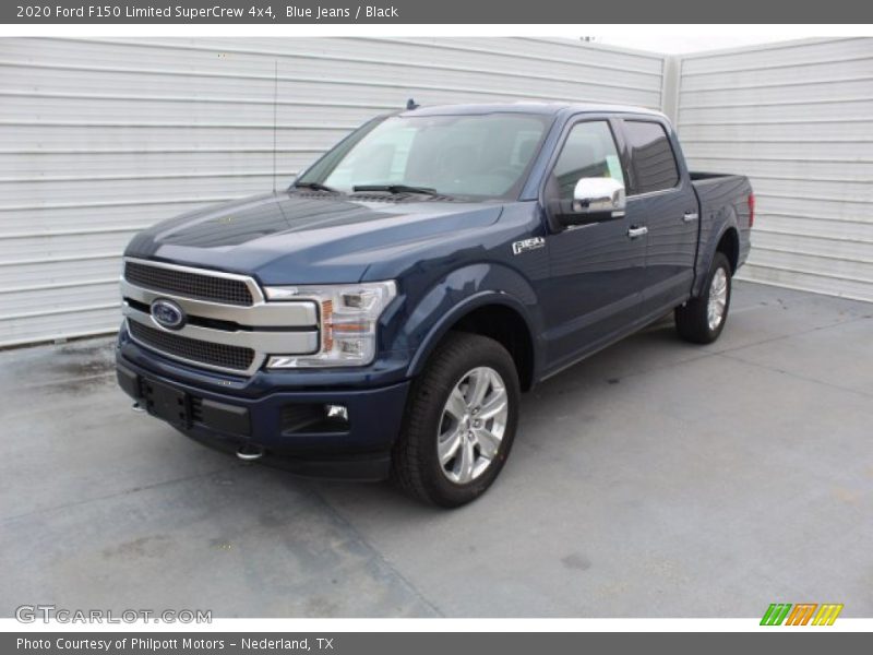 Blue Jeans / Black 2020 Ford F150 Limited SuperCrew 4x4