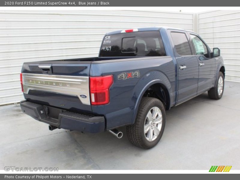 Blue Jeans / Black 2020 Ford F150 Limited SuperCrew 4x4