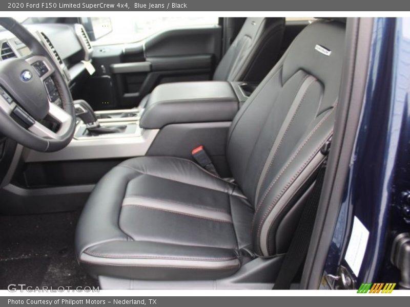 Front Seat of 2020 F150 Limited SuperCrew 4x4