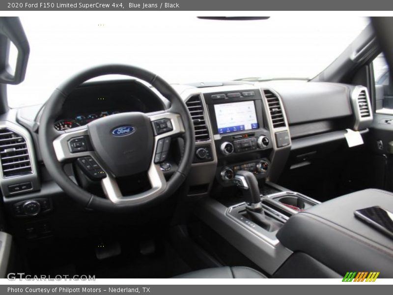 Blue Jeans / Black 2020 Ford F150 Limited SuperCrew 4x4