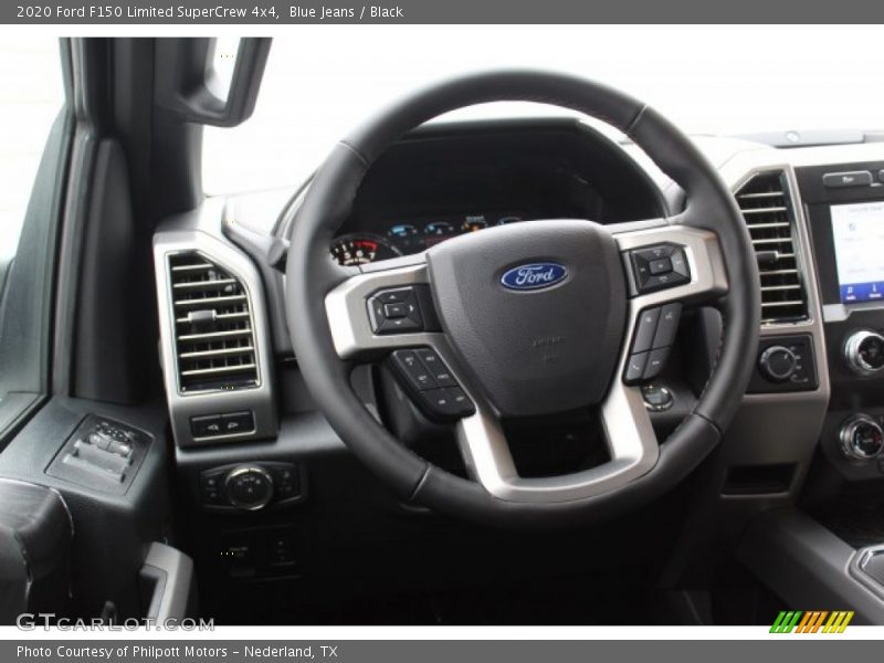 Blue Jeans / Black 2020 Ford F150 Limited SuperCrew 4x4