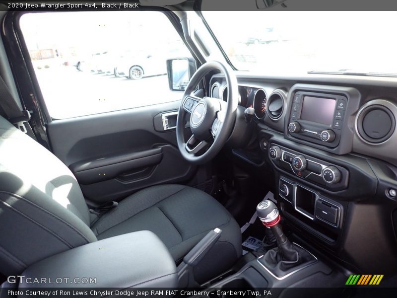 Black / Black 2020 Jeep Wrangler Sport 4x4