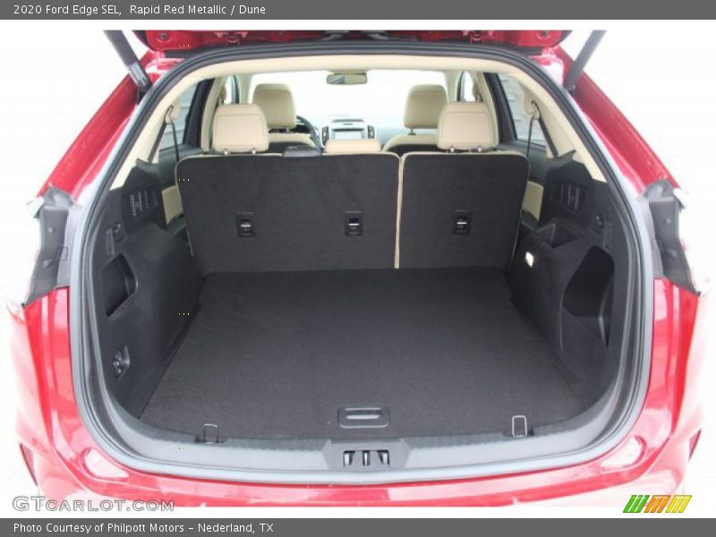 Rapid Red Metallic / Dune 2020 Ford Edge SEL