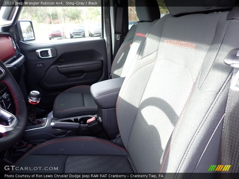 Sting-Gray / Black 2020 Jeep Wrangler Rubicon 4x4