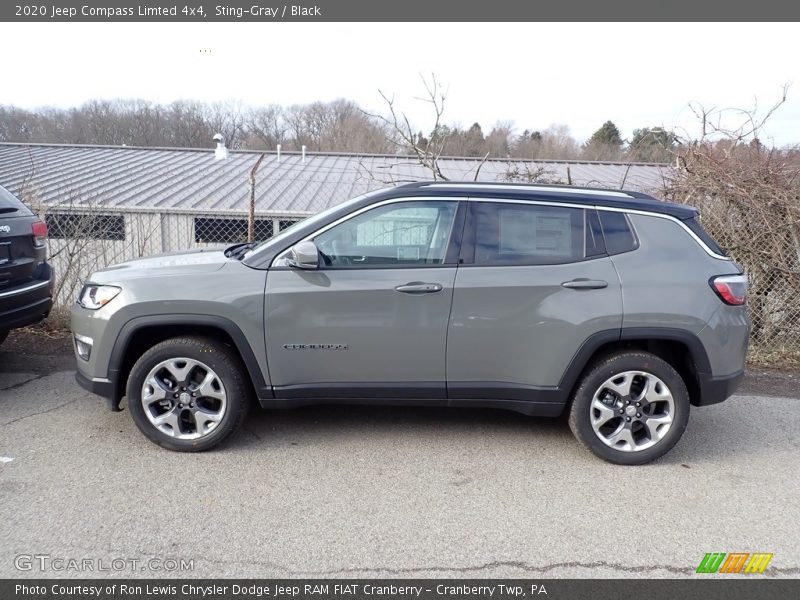 Sting-Gray / Black 2020 Jeep Compass Limted 4x4