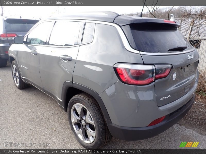 Sting-Gray / Black 2020 Jeep Compass Limted 4x4