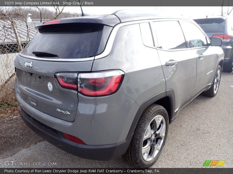 Sting-Gray / Black 2020 Jeep Compass Limted 4x4