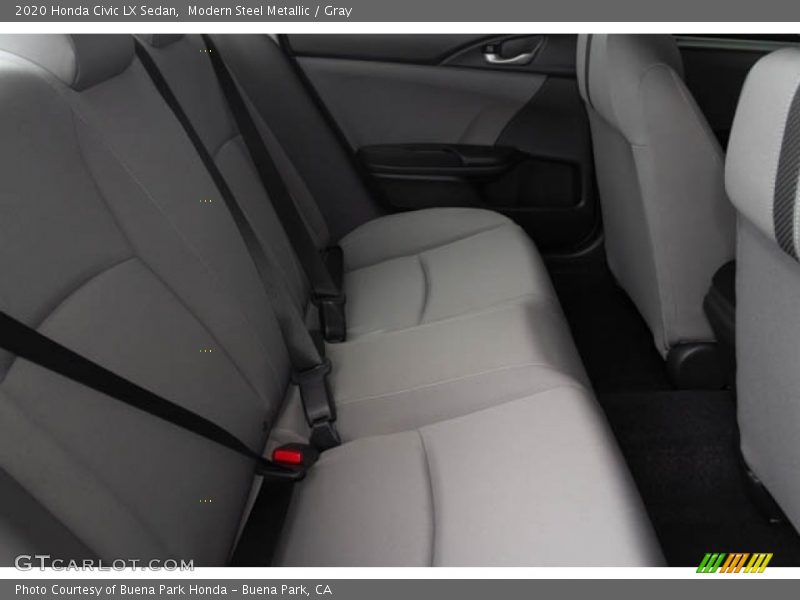 Modern Steel Metallic / Gray 2020 Honda Civic LX Sedan