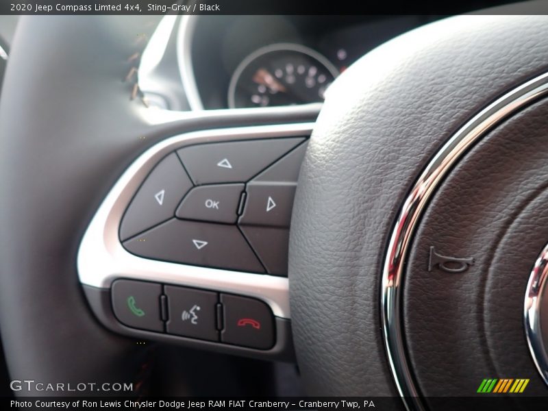 Sting-Gray / Black 2020 Jeep Compass Limted 4x4