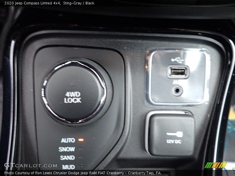 Sting-Gray / Black 2020 Jeep Compass Limted 4x4