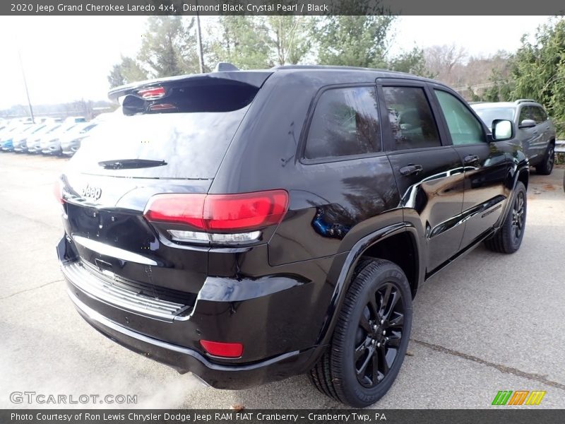 Diamond Black Crystal Pearl / Black 2020 Jeep Grand Cherokee Laredo 4x4