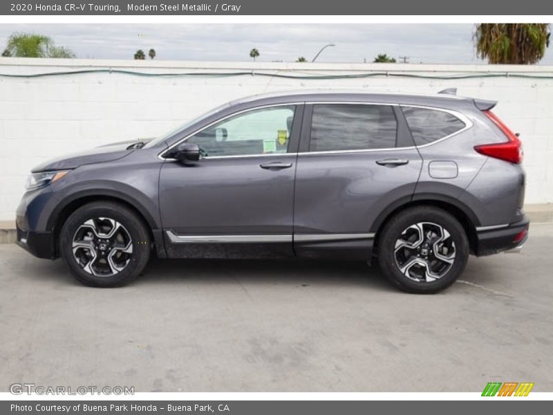Modern Steel Metallic / Gray 2020 Honda CR-V Touring