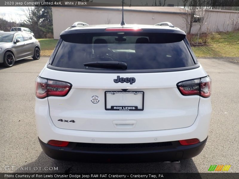 White / Black 2020 Jeep Compass Limted 4x4