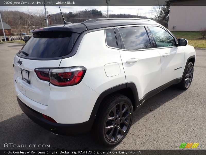 White / Black 2020 Jeep Compass Limted 4x4