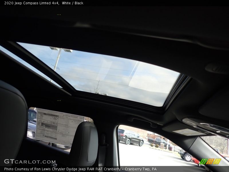 White / Black 2020 Jeep Compass Limted 4x4