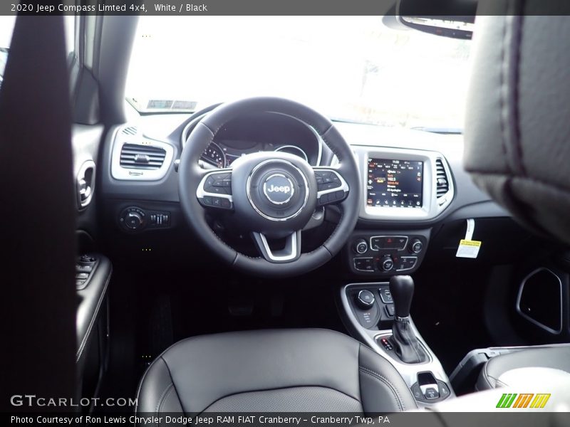 White / Black 2020 Jeep Compass Limted 4x4