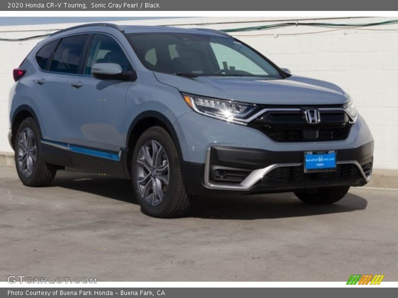 Sonic Gray Pearl / Black 2020 Honda CR-V Touring