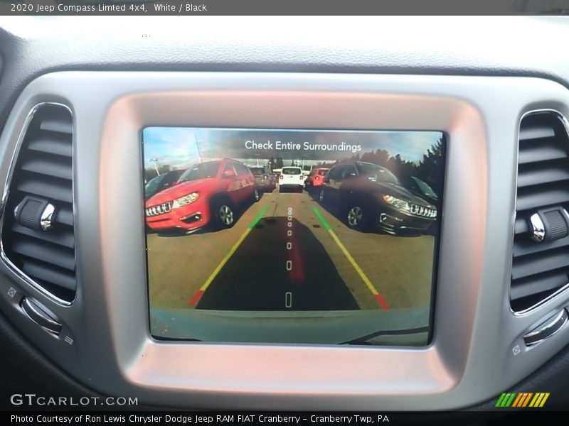 White / Black 2020 Jeep Compass Limted 4x4