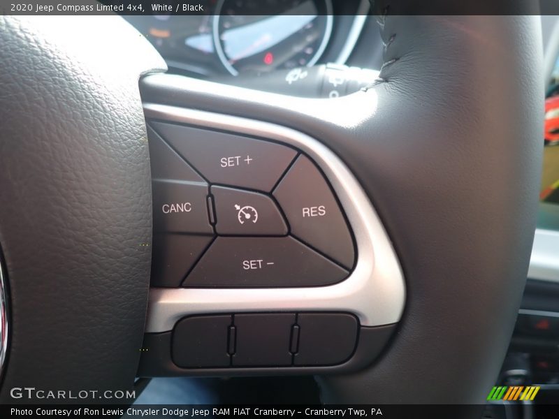 White / Black 2020 Jeep Compass Limted 4x4
