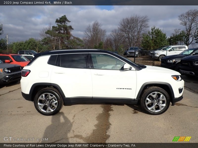 White / Black 2020 Jeep Compass Limted 4x4