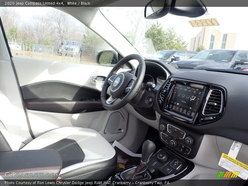White / Black 2020 Jeep Compass Limted 4x4