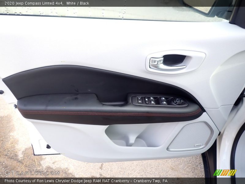 White / Black 2020 Jeep Compass Limted 4x4