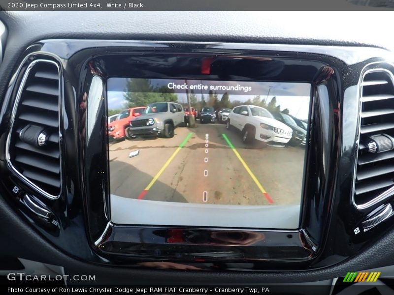 White / Black 2020 Jeep Compass Limted 4x4