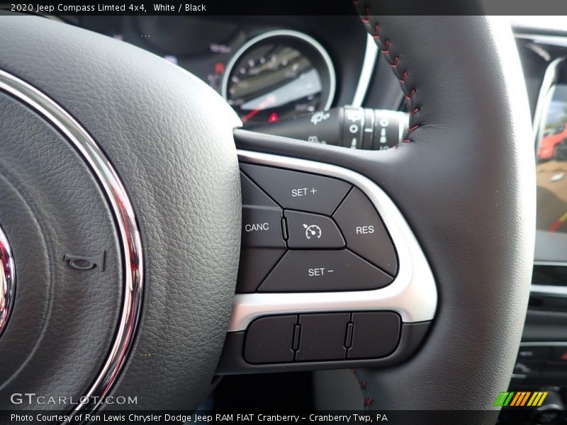 White / Black 2020 Jeep Compass Limted 4x4