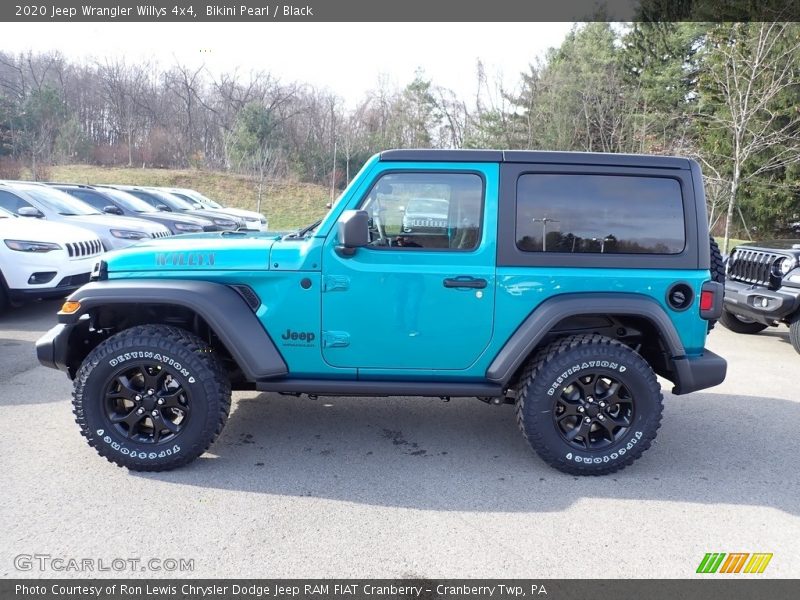  2020 Wrangler Willys 4x4 Bikini Pearl