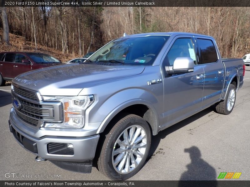 Front 3/4 View of 2020 F150 Limited SuperCrew 4x4